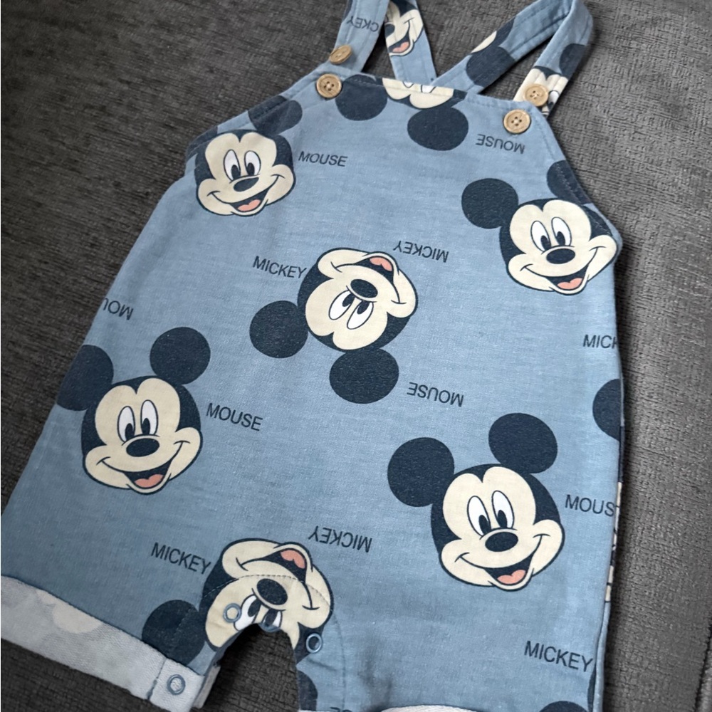Disney Blue Mickey Mouse Bodysuit